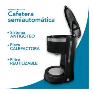 Cafetera de Goteo Semiautomática de 6 tazas con 54% de DESCUENTO en Mercado Libre