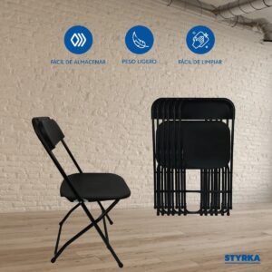 Set de 6 Sillas plegables con 52% de DESCUENTO en Mercado Libre