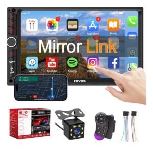 Autoestéreo Hivoz Mirrorlink con pantalla táctil de 7 pulgadas con 50% de DESCUENTO