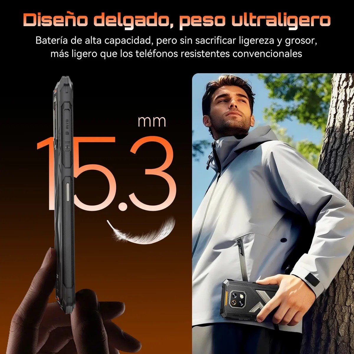 Celular Cubot Kingkong Es 3 con Dual Sim con 39% de DESCUENTO