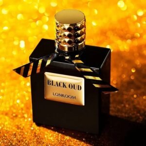 Perfume Lonkoom Black Oud Amaderado de 100 ml con 60% de DESCUENTO