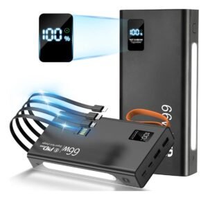 Power Bank de Carga Rápida de 35000 mAh con 67% de DESCUENTO