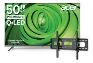 Smart TV Acer de 50 pulgadas 4K QLED con 53% de DESCUENTO en Mercado Libre