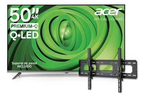 Smart TV Acer de 50 pulgadas 4K QLED con 53% de DESCUENTO en Mercado Libre