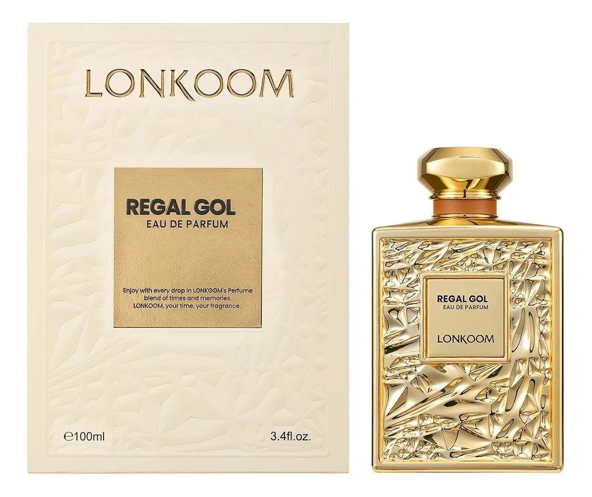 Perfume de Mujer Lonkoom Regal Gold de 100 ml con 53% de DESCUENTO