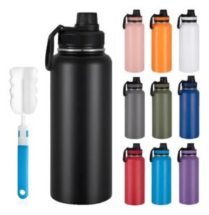 Botella Térmica de Acero Inoxidable de 1.2 Litros con 49% de DESCUENTO