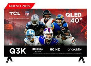 Televisor TCL Q3k Qled de 40 pulgadas con 22% de DESCUENTO