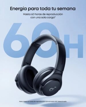 Audífonos Bluetooth Gamer de Diadema Soundcore Q20i con 25% de DESCUENTO