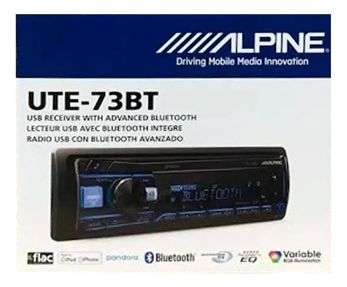 Autoestereo Alpine Multicolor con 30% de DESCUENTO