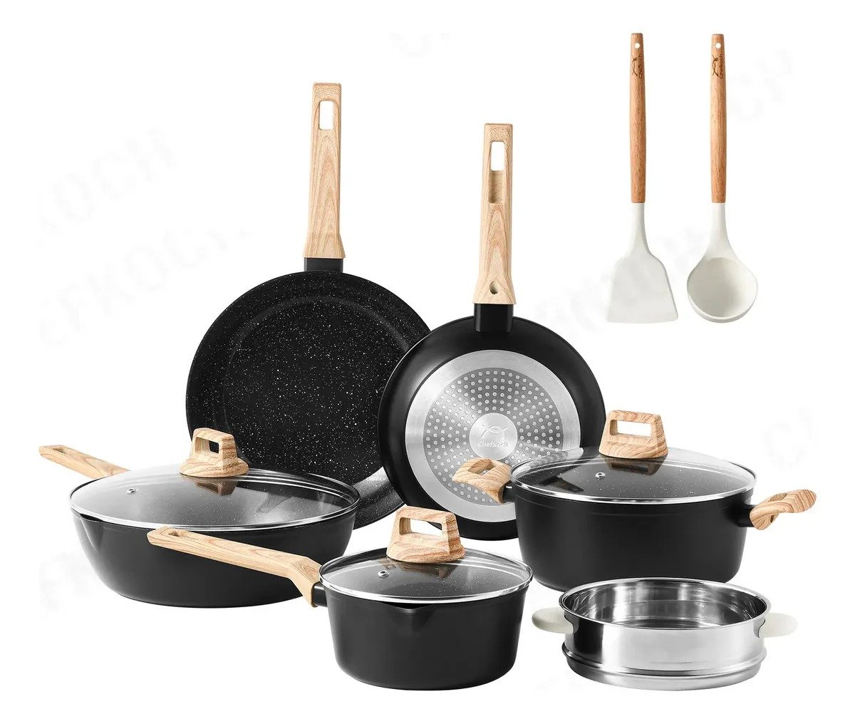 Batería de Cocina con 11 Piezas Chefkoch con 22% de DESCUENTO