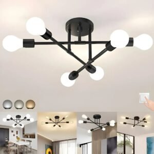 Lámpara de Techo Decorativa y Moderna Judeng con 34% de DESCUENTO