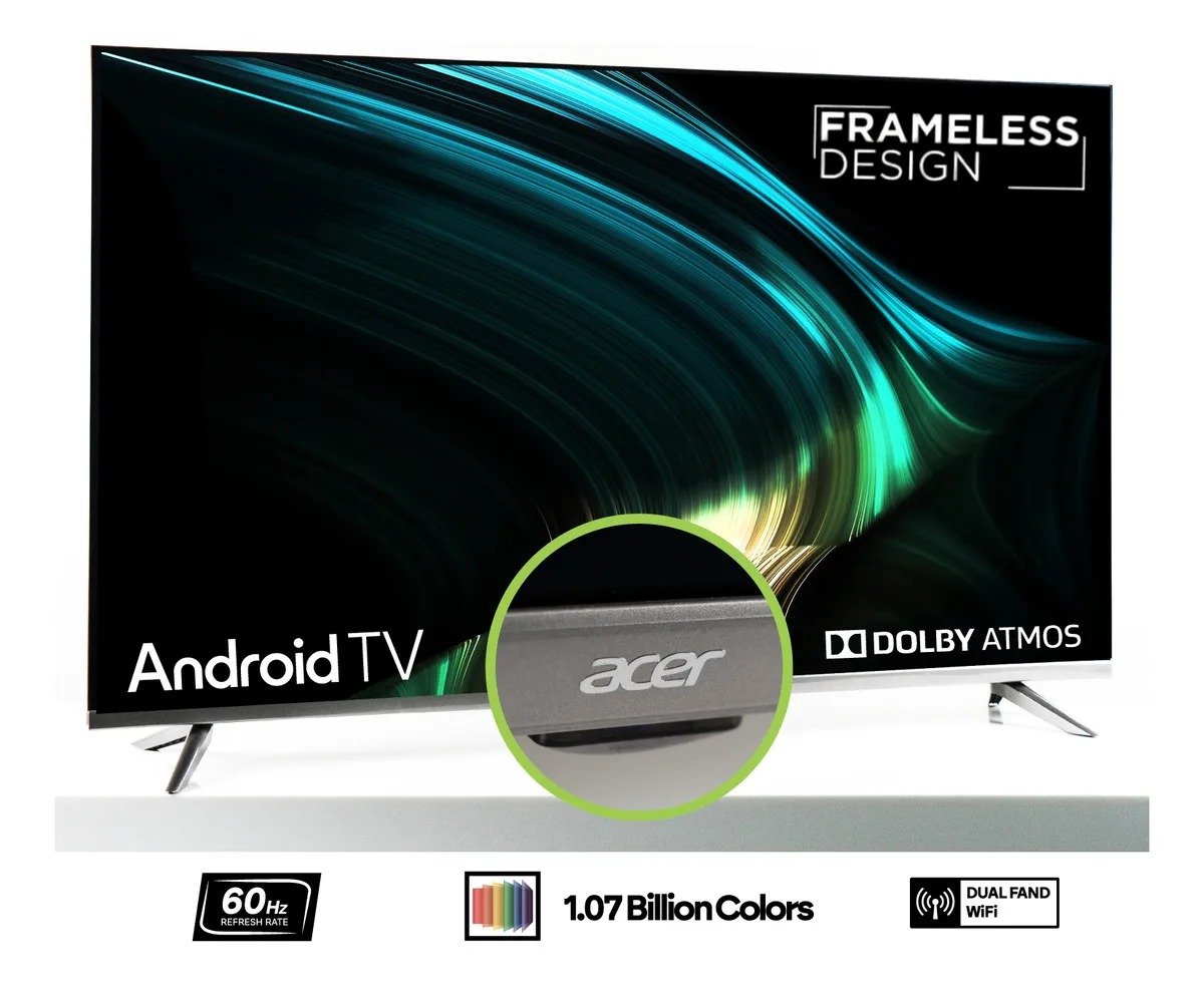 Smart Tv Acer de 43 Pulgadas DLED Full HD con 41% de DESCUENTO