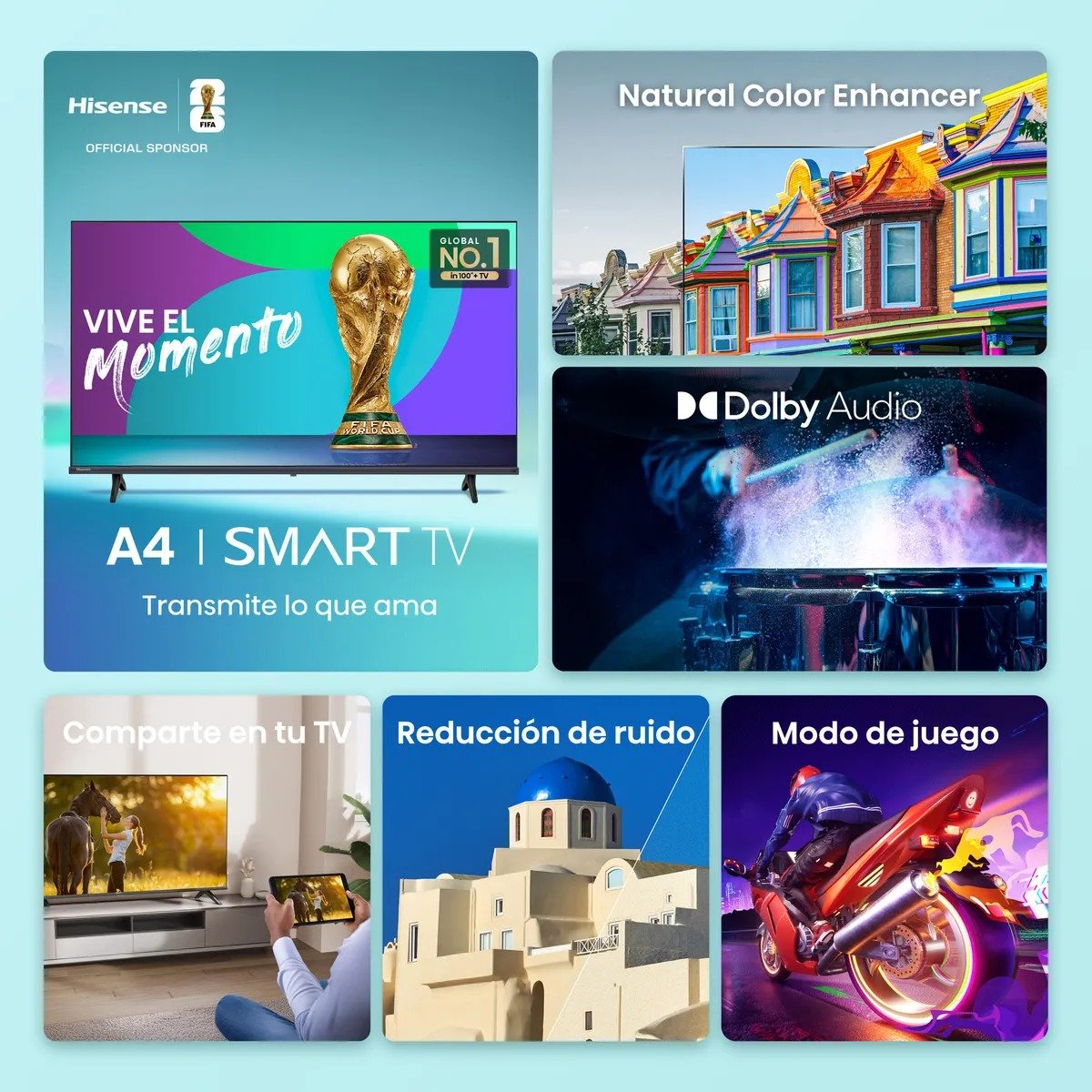 Smart TV Hisense de 32 Pulgadas con 31% de DESCUENTO
