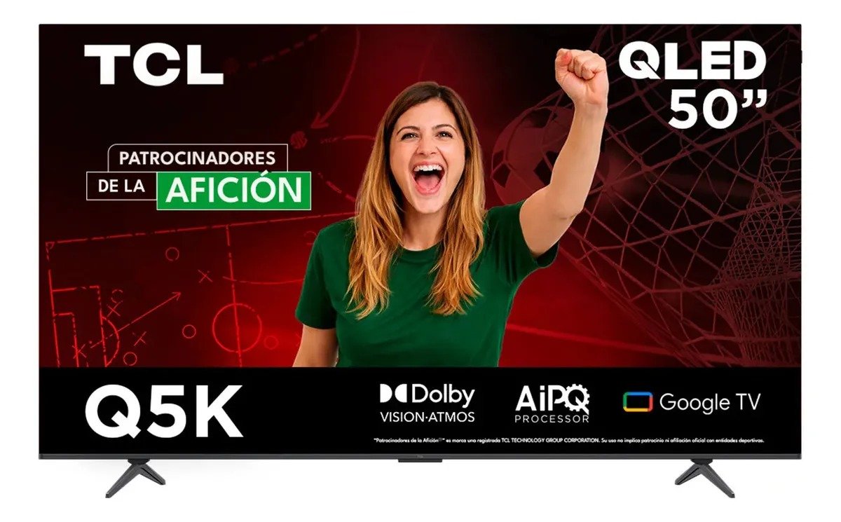 Home Smart Tv TCL de 50 Pulgadas con 30% de DESCUENTO