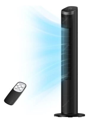 Ventilador de Torre Silencioso WeluvFit con 34% de DESCUENTO